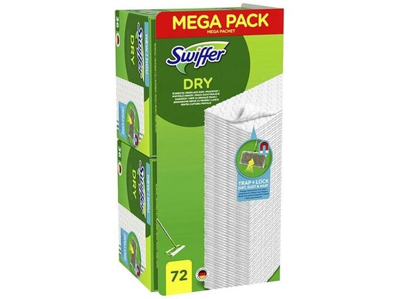 Swiffer Maramice za suvo čišćenje 72 kom