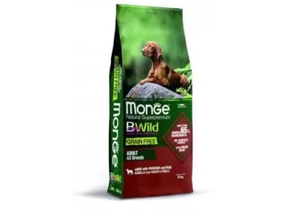 Monge Bwild All Breed Grain Free Jagnjetina I Krompir 12kg