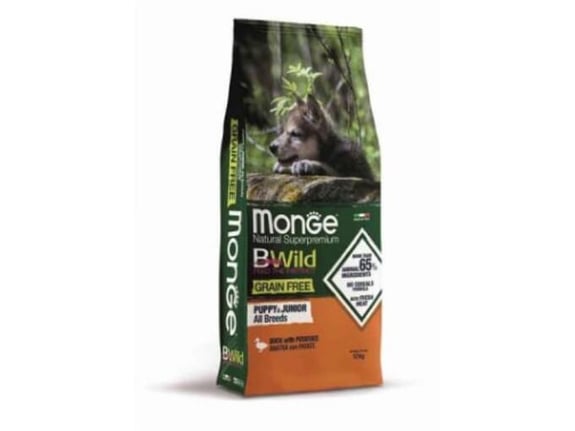 Monge Bwild All Breed Grain Free Puppy Pačetina I Krompir 12kg