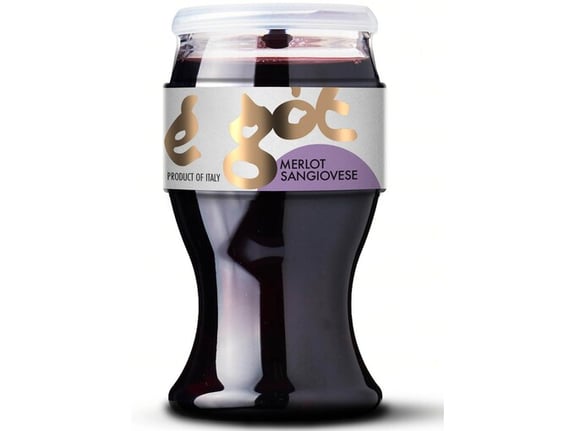 Cevico Vino Merlot sangiovese u čašI 0,187l