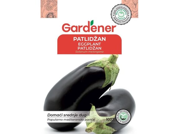 Gardener Patlidžan domaći srednje dugi