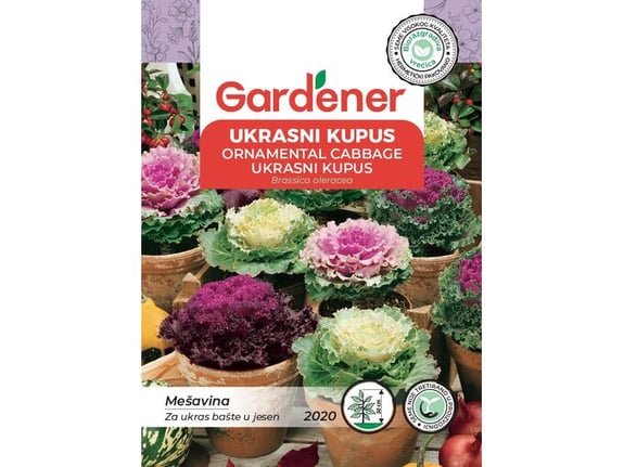 Gardener Ukrasni kupus, mešavina