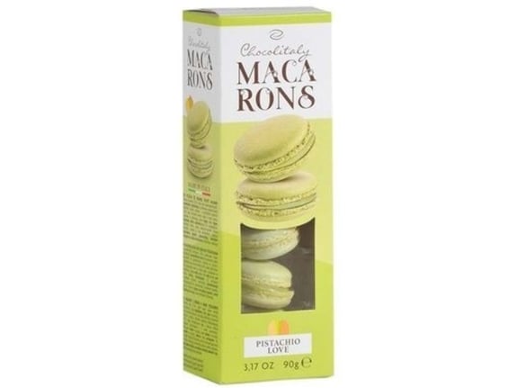 Chocolitaly Macarons Pistać love 90 gr