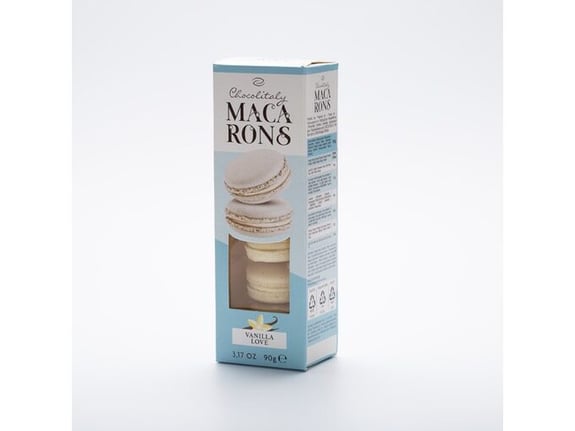 Chocolitaly Macarons Vanila Love 90 gr