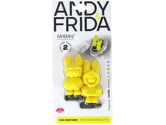 Mr&Mrs Osveživač za auto Andy & Frida - Vanilla