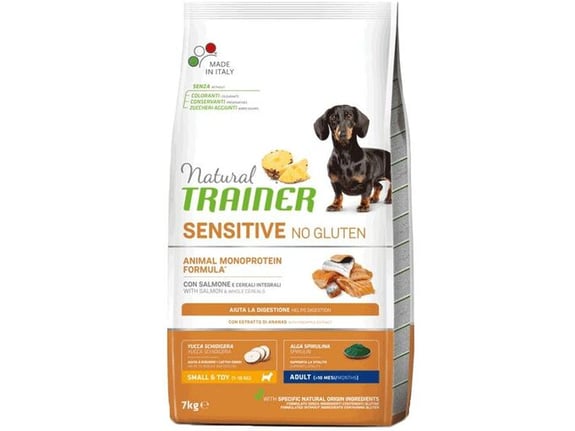 Trainer Natural Mini Sensitive No Gluten Salmon 7kg
