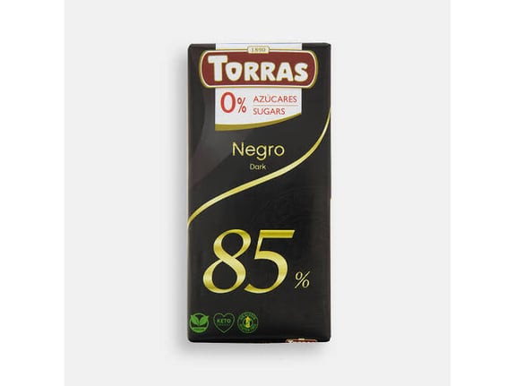 Torras Tamna čokolada 85% kakaa 75gr