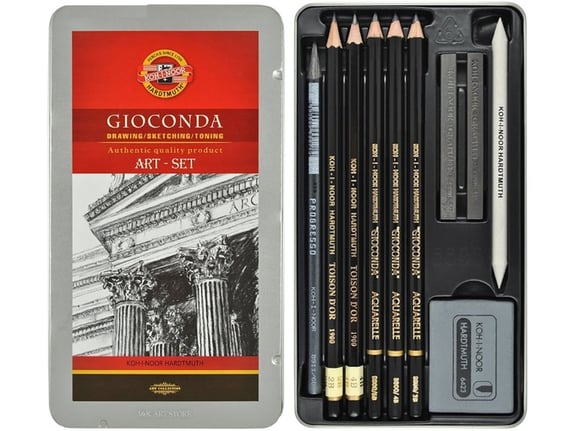 Koh-i-Noor Umetnički set medium gioconda 8893