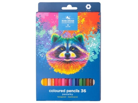 Koh-i-Noor Drvene boje Racoon 1/36 3555