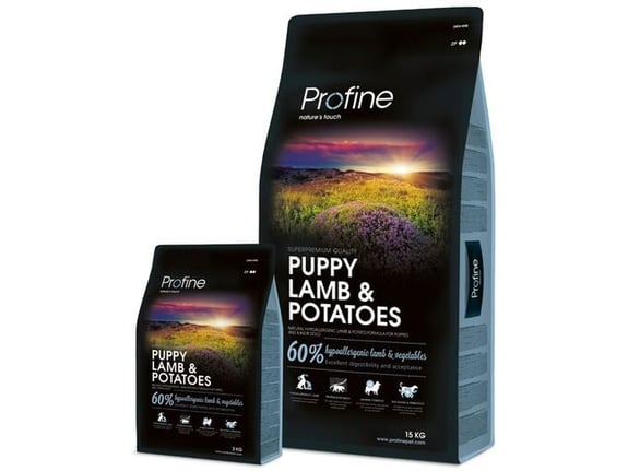 Pro Fine Puppy Lamb Potatoes 15kg