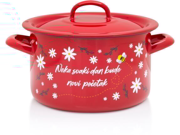 Metalac Duboka šerpa Pčelica 18cm/3.0 lit