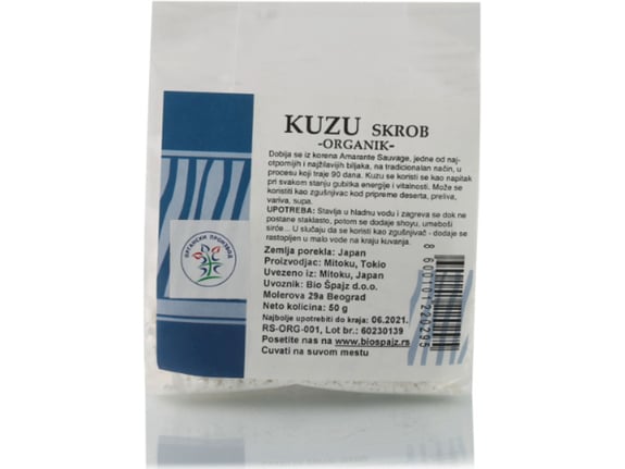 Bio Špajz Kuzu skrob 50gr