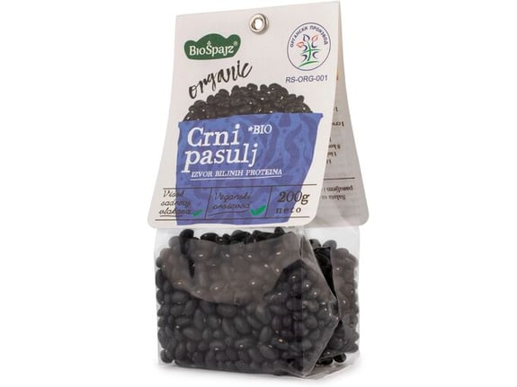 Bio Špajz Pasulj crni organski 200gr