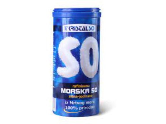 Kristal Morska sitna so 500gr