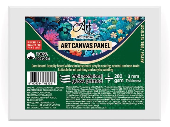 ART Scool Slikarski panel 280GSM 12x18 ART157