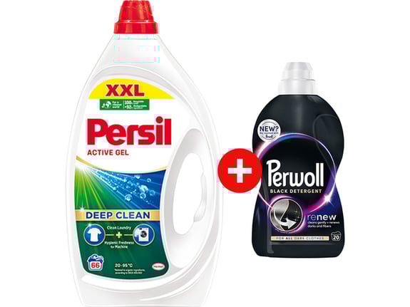 Persil Gel deterdžent 2,97l i Perwoll Tečni deterdžent 1L