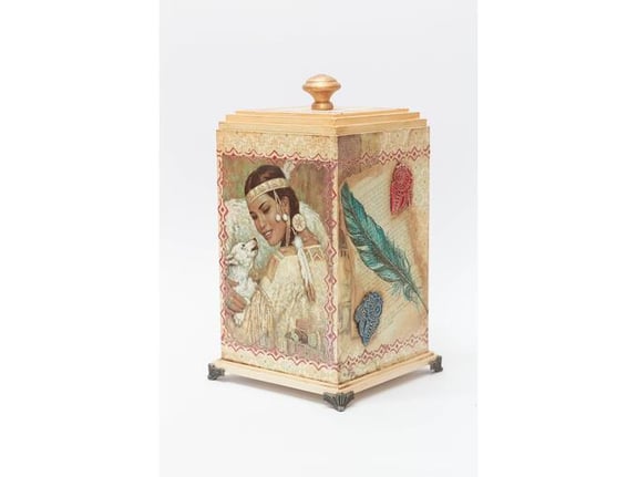 Tajne škrinje Kutija ručni rad unikat