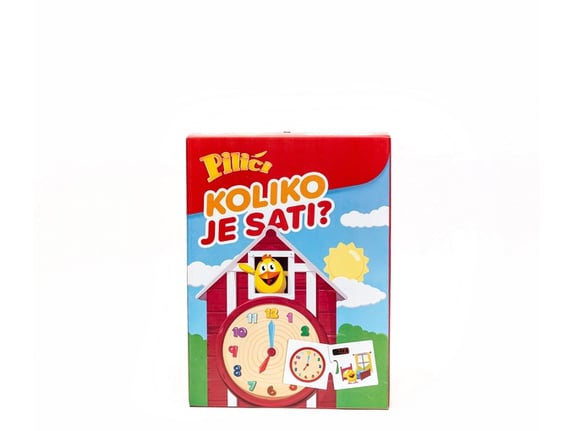 Pilići Edukativna igra Koliko je sati