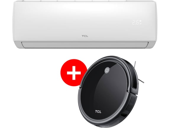 TCL Inverter klima TAC-12CHSD XA73I + TCL Robot usisivač Sweeva 100