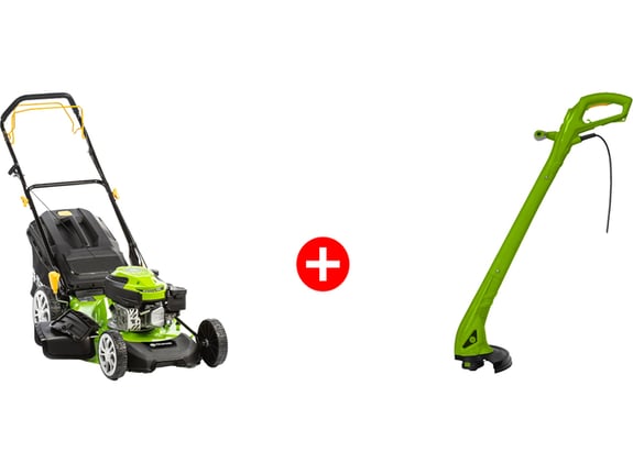 Fieldmann Set Benzinska samohodna kosilica FZR 5316-170B + Električni trimer FZS 2105-E