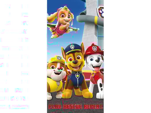 Baloo Dečiji Peškir za plažu 70x140 cm Patrolne Šape model 2