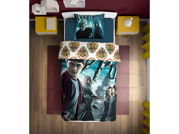 Baloo Posteljina za decu Harry Potter 140x200+70x90cm model 1