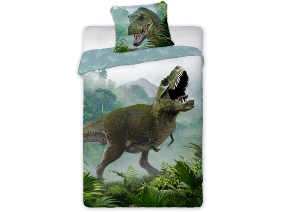 Baloo Posteljina za decu Dino T-Rex 160x200+70x80cm