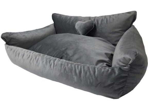 Spott Pet Fotelja plišana 130x70 /(22-30-42 cm) punjena Memori penom