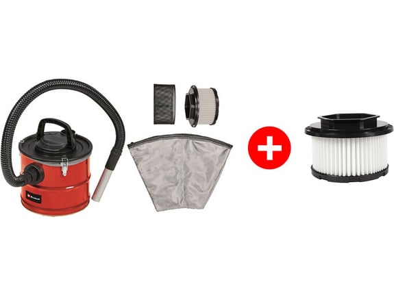 Einhell Usisivač za pepeo TC-AV 1718 + Rezervni filter za usisivač TC-AV 1718 2351311