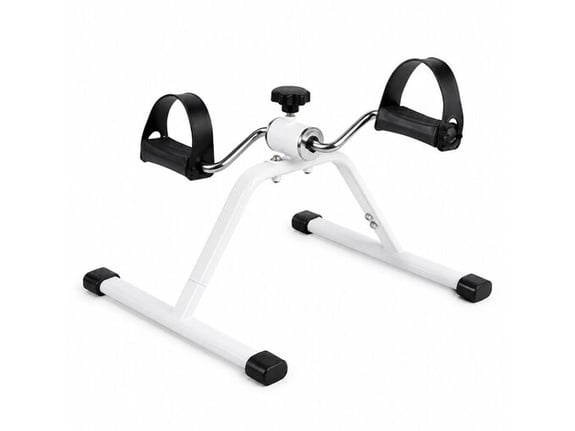 Mini trenažer sa pedalama za ruke i noge, bela