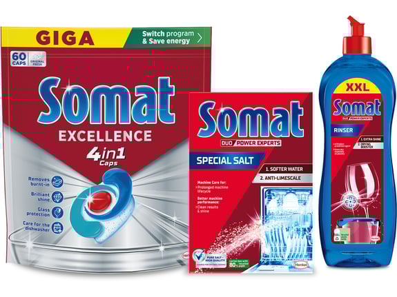 Somat Paket za mašinsko pranje posuđa Excellence