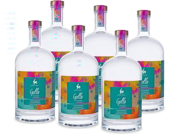 Podrum Pevac Gallo Vodka 1l x 6