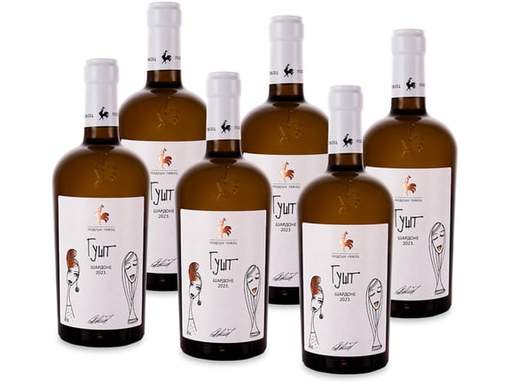 Podrum Pevac Gušt Chardonnay 0,75l x 6