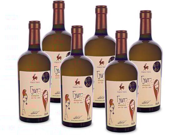 Podrum Pevac Gušt Chardonnay Sur lie 0,75l x 6