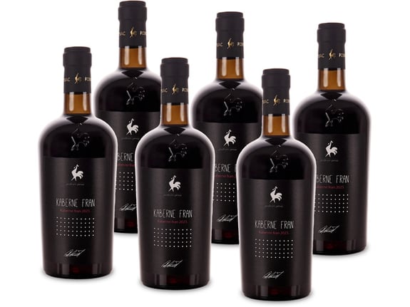 Podrum Pevac Kaberne Fran, Cabernet Franc 0,75l x 6