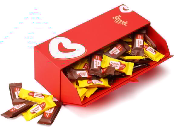 Štark Podeli osmeh kutija NŽ mini mix 250g