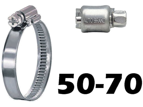 888 Car Accessories Metalna šelna 50-70mm