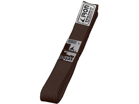 Braon pojas 3m Iron Sport - pojas braon za borilačke sportove