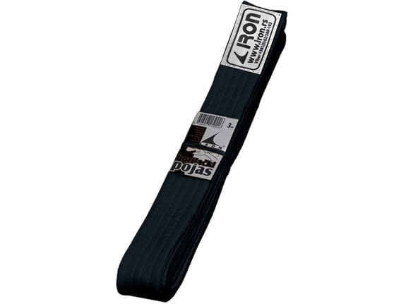 Crni pojas 3m Iron Sport - pojas crni za borilačke sportove