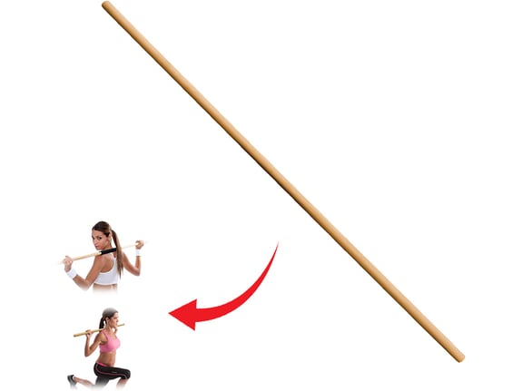 Iron Sport Drveni štap za aerobik i fitness