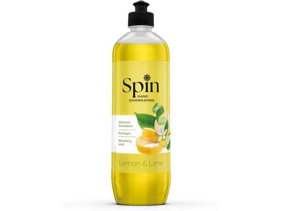 Spin Deterdžent za posuđe Lemon&Lime 800ml