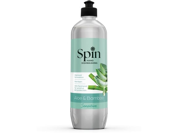 Spin Deterdžent za posuđe Aloe&Bamboo 800ml