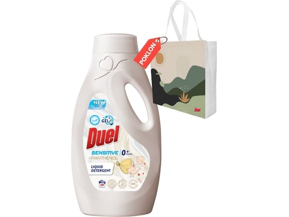 Duel Tečni deterdžent Sensitive 855ml + ceger