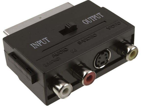 Fast Asia Adapter Scart - 3xRCA + S-Video