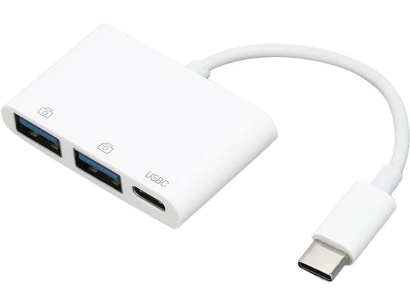 Fast Asia Adapter TIP-C na 2xUSB+TIP-C