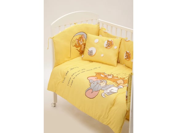 Warner Bros Posteljina sa ogradicom Tom&Jerry 2023