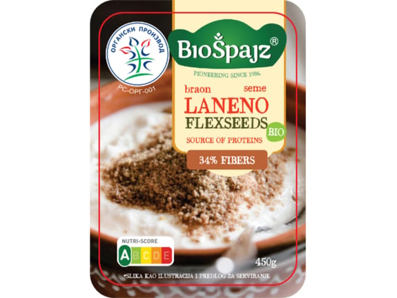 Bio Špajz Lan seme organic 450gr