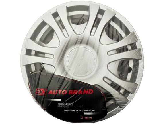 888 Car Accessories Univerzalne ratkapne 14" Silver Set