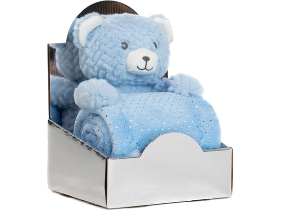 BBO Set igračka + ćebence B230135 Blue Bear
