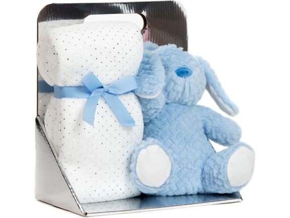 BBO Set igračka + ćebence B230319 Blue Rabbit